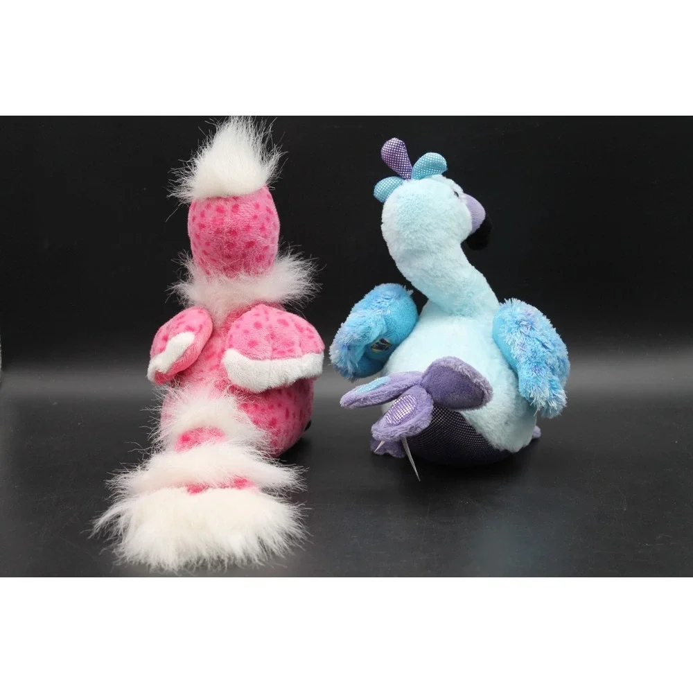 Webkinz Blufadoodle & Cherry Blossom Bird Plush Lot of 2 NO CODE Ganz